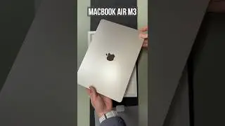 Unboxing MacBook Air M3