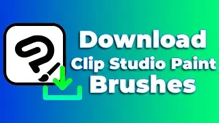 How to Import/Download/install Clip Studio Paint Brushes PC/iPad❗(2024) (Tutorial)✅