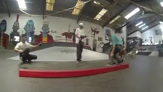 Groms Slappy Session at The Shred Xmas Party 2022