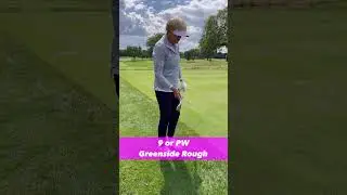 Pop shot that works great out of the greenside rough - with Jane Blalock.
