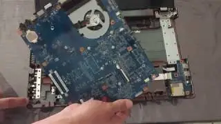 dismantling packard bell MS2291 / easyote LM81-RB-497FR