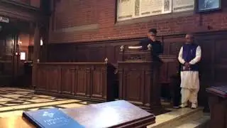 Rahul speaks at Daddy’s cremation
