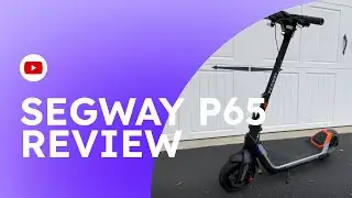 Segway P65 scooter review! Going over the design, lighting, features, and Segway-Ninebot app!