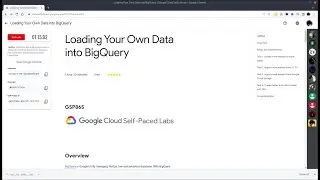 GSP865 Loading Your Own Data into BigQuery