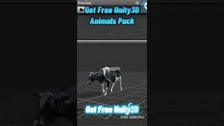 Unity3D Free Assets - Animals Pack. 100+ Unity Assets Giveaway. cattle. 