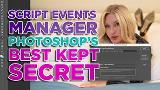 This simple trick with change how you work in Photoshop, FOREVER! Using the Scripts Events Manager