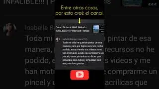 Por esto creé mi canal #pintura #aprenderapintar #art #arte #pintarconfrancis