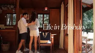 vlog | life in brisbane | getaway to sunshine coast, cabin in the woods | cooking & nature ASMR 🎧🍃