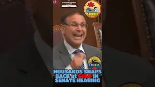 SENATOR HOUSAKOS is PEEVED at LIBERAL ARROGANCE! watch!