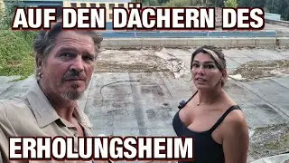 Wasserdiebe am Grenzbahnhof im Fichtelgebirge die TOUR endet auf den DÄCHERN DES ERHOLUNGSHEIM