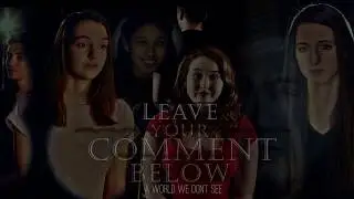 Leave Your Comment Below Promo Trailer