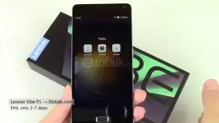Lenovo Vibe P1 Fingerprint Power Save - UI & Feature