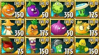 All Premium Plants Power-Up! in Plants vs Zombies 2