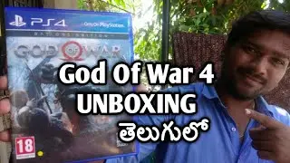 God Of War 4 UNBOXING తెలుగులో || Ps4 || Bharath adda||