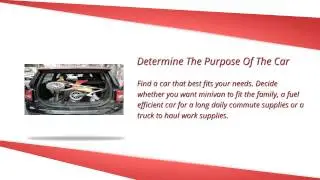Tips for First Time Car Buyers