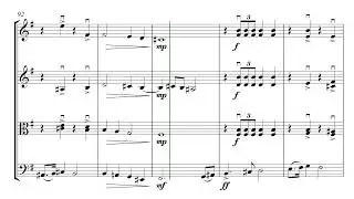 String Quartet in E Minor - Katie Ross