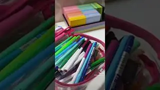 Organizando estojo com #asmr