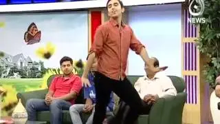 Mehroz Baig dance on Baby Doll AAJ NEWS