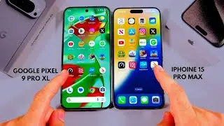 Google Pixel 9 Pro XL vs iPhone 15 Pro Max - Head-to-Head Comparison!