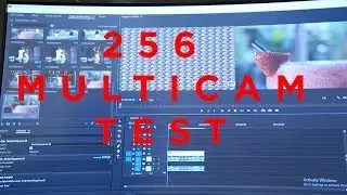 Epic 256 Multicam test on Premiere using the Ryzen 16 core CPU