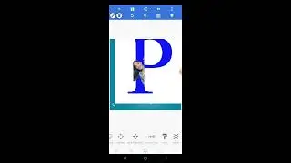 HOW TO CREATE LETTER P  PORTRAIT IN PIXELLAB