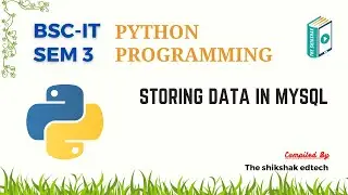 Python : Storing Data In Our MySQL 