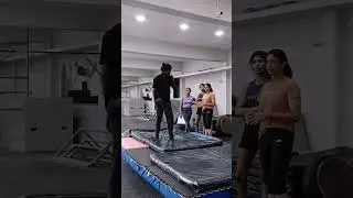 Unlocking front flip one step at a time