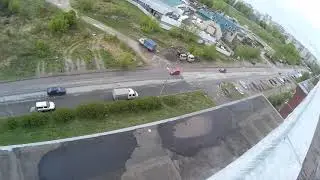 ЗАЛЕЗЛИ НА КРЫШУ ДОМА НА УЛ.ШЕСТАКА В ПСКОВЕ|РУФИНГ