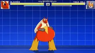 Mugen Vore: Blaziken vs Tails Doll