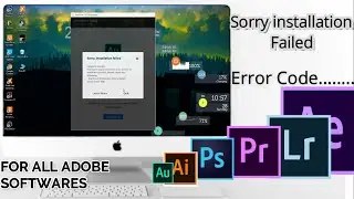 sorry installation failed | Error code 195 problem solved 2021  | for all adobe softwares