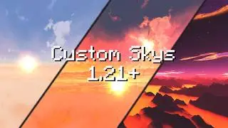 Custom Skys in Minecraft.... (1.21.11)