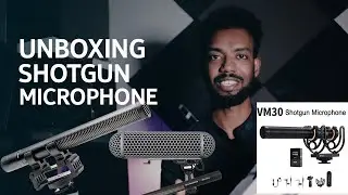 Unboxing Shotgun microphones COMICA CVM-VM30