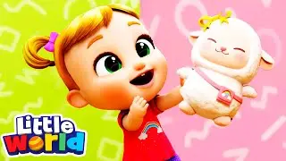 Nina's Little Lamb | Mary Had a Little Lamb | Kids Songs & Nursery Rhymes by Little World