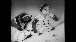 Шумное плавание. Советский мультфильм.  1937 год.