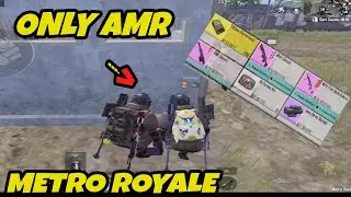 IN ONE GAME TWO HACKER - ONLY AMR - METRO ROYALE