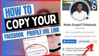 How to Copy your Facebook Profile URL link