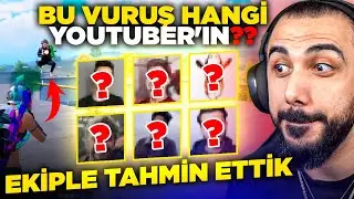 YAPTIĞI VURUŞA İNANAMADIK 😮 EKİPLE YOUTUBER TAHMİN ETME CHALLENGE #3 | PUBG MOBILE