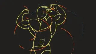 Bodybuilder Logo Opener Free AE file