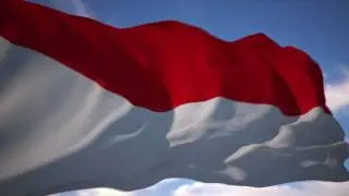 Bendera MERAH PUTIH video Stock Gratis 1 meNiT