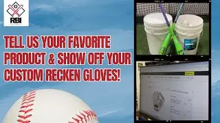 Tell Us Your Favorite Product & Show Off Your Custom Recken Gloves! 💙❤️🤍⚾️🥎