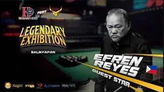 THE LEGEND EXHIBITION WITH EFREN REYES - HOKI BILLIARDS FT CARABAO BILLIARDS INDONESIA