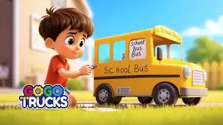 Five Little Vehicle song + More Nursery Rhymes & Kids Songs - GoGotrucks