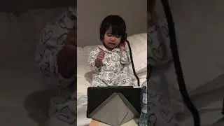 Talking to someone baby?