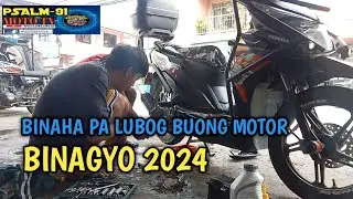 GUMAWA KAMI NG MGA MOTOR NA NALUBOG SA BAHA