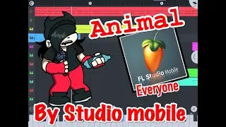Friday Night Funkin + Fl Studio mobile - Animal- By Tatchai l