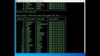 MYSQL P1-7 (DML) Select