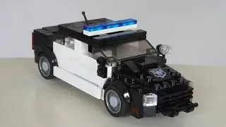 Lego American Styled Police Car MOC