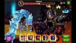 Hero Wars-How to beat the last and HARDEST mission-Eternal Darkness(Seymour) with low power