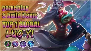 ITEM BUILD LUO YI TERSAKIT 2021 - BUILD LUO YI TOP 1 GLOBAL MOBILE LEGENDS