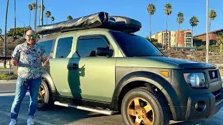The ULTIMATE Honda Element Camper Conversion